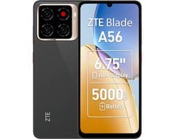ZTE Blade A56 - 4GB/128 GB - Starry Zwart