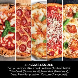Ninja Artisan Elektrische Pizzaoven en Airfryer - Grijs - MO201EU — thumbnail 5