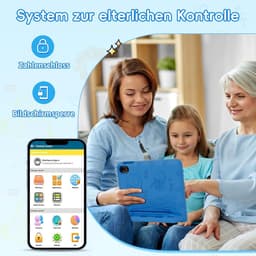 RFWR® Kindertablet 10 inch met Android 14, 10 GB RAM, 64 GB opslag en hoge resolutie touchscreen — thumbnail 4