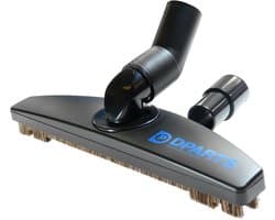 Dparts universeel parketborstel met zachte haren - 32mm + 35 mm - Stevige zwenkbare stofzuigerborstel - Zuigmond geschikt voor stofzuigers van Numatic Henry Nilfisk Philips Electrolux AEG Bosch Siemens