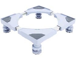 Verstelbare Wasmachine Verhoger – Stabiele en Universele Ondersteuning voor Wasmachines & Drogers – Verhoogt tot 11 cm – Antislip & Geluiddempend