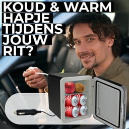 Denver Mini Koelkast - Koelen en Verwarmen - Skincare fridge - 12v Auto aansluiting - MFR404 — thumbnail 8