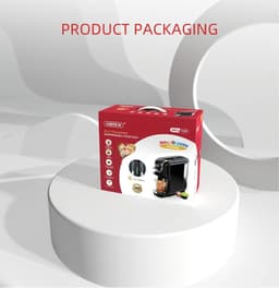 HiBREW 5-in-1 Koffiezetapparaat – Voor Nespresso®, Dolce Gusto®, ESE Pods, Kcup® & Gemalen Koffie – 20 Bar – Hot/Cold – 600ml – H2B – CE Gecertificeerd — thumbnail 4