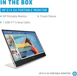 HP E-Series E14 G4 Portable Monitor — thumbnail 4