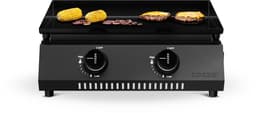 Cozze® G-400 Gas Plancha BBQ - 2 Gasbranders - Bakplaat BBQ voor Buiten Koken - Compacte Plancha Grill - 30 mbar - Outdoor Cooking — thumbnail 1