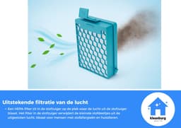 Kleanburg® - Miele Boost CX1 - HEPA-filters - SF-HY 60 - 11639240 - 2 stuks — thumbnail 6