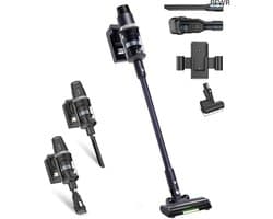 RFWR® Draadloze Steelstofzuiger met Cyclone Systeem - 4 Opzetstukken - 450W - Lichtgewicht en Krachtig