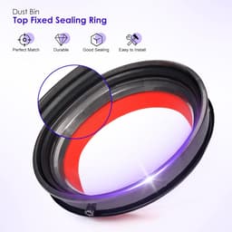 Afdichtring geschikt voor Dyson V10 SV12 stofreservoir, reserveonderdelen, afdichtring, houder voor Dyson SV12 stofaccessoires, stofzuiger, afvalcontainer, reserveonderdeel V10 — thumbnail 2