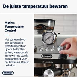 De'Longhi La Specialista Arte EC9155.MB - Pistonmachine met bonenmaler — thumbnail 4
