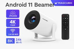 MAGCUBIC HY300 Pro – Beamer – Android 11 – 4K – WiFi 6 — thumbnail 1
