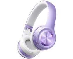 Picun Solo 6 – Draadloze Koptelefoon – Hoofdtelefoon – 140 uur Speelduur – Bluetooth 5.4 – Paars