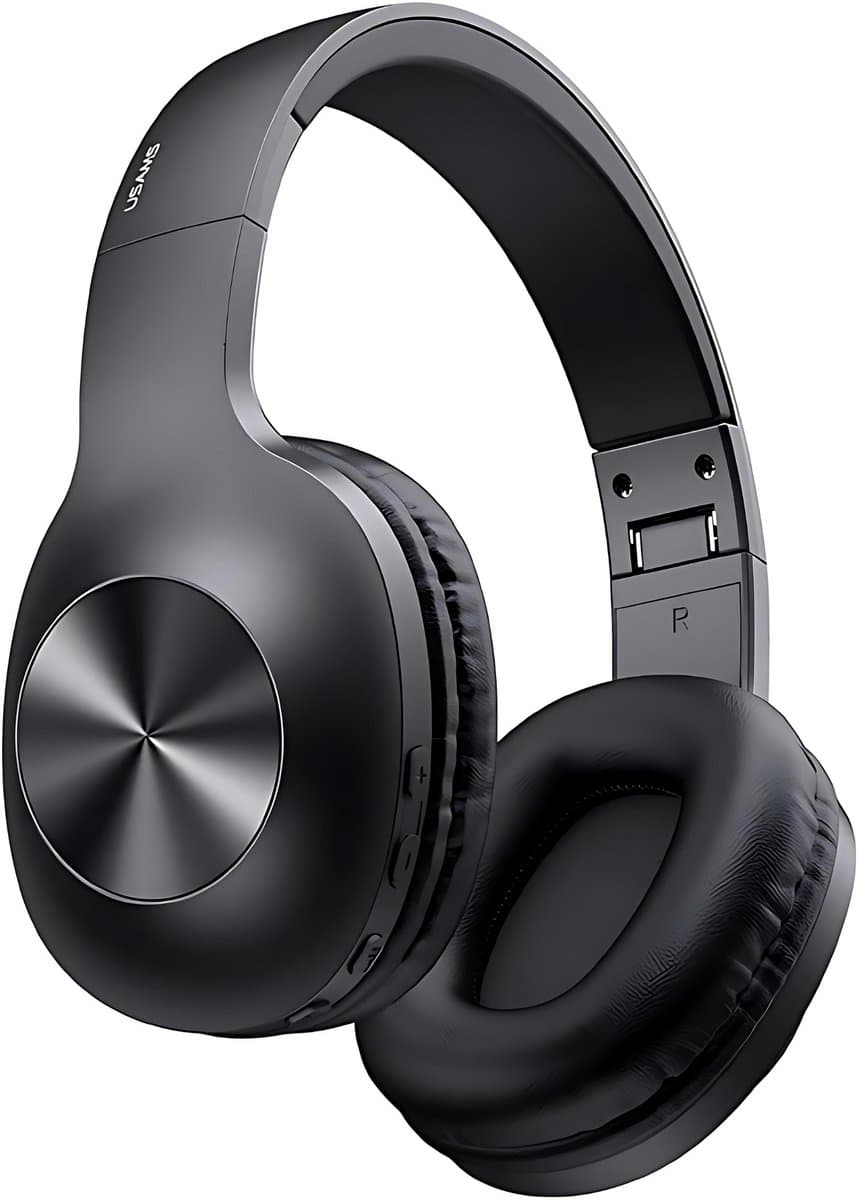 Manike YH21 Over Ear Koptelefoon Draadloos - Draadloze Headset met Microfoon - Bluetooth 5.3 - 60 Uur Batterij - Inklapbaar - ENC Kristalheldere Gesprekken - Bluetooth Headset - Zwart — afbeelding 1