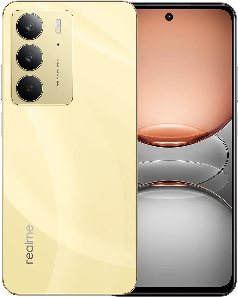 realme C75 17,1 cm (6.72") Dual SIM Android 14 4G USB Type-C 8 GB 256 GB 5828 mAh Goud — afbeelding 1