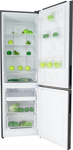 Exquisit KGC250-80-NF-040DB - Koel-vriescombinatie - 5 Jaar Garantie - 247 Liter - No-Frost - Energielabel D - Zwart — thumbnail 5