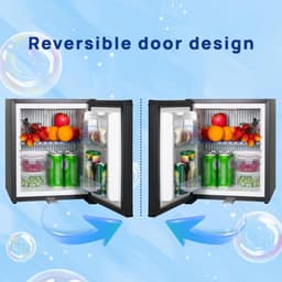 Lexium Mini Fridge for Drinks - Kleine Koelkast - Mini Koelkasten - Minibar - Mini Fridge - Mini Koelkast - Mini Koelkastje - — thumbnail 4