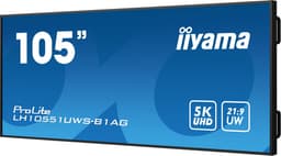 iiyama LH10551UWS-B1AG beeldkrant Digitale signage flatscreen 2,66 m (104.7") LED 500 cd/m² UltraWide Full HD Zwart 24/7 — thumbnail 4