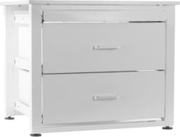 Nedco - Wasmachine verhoger met twee lades en schuifplateau - Heavy bold - maximale belasting 100Kg — thumbnail 1