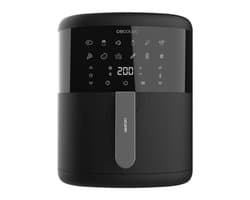 Cecotec Airfryer XL - 6 liter - 12 Kookprogramma's - Touch Screen - 1700 Watt - Modern en Compact Design - Heteluchtfriteuse - Cecofry Bombastik 6000