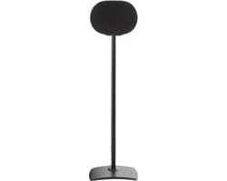 Sanus WSSE31-B2 fixed speaker stand - luidsprekerstandaard - optimale luisterhoogte - kabelbeheer - geschikt voor Sonos ERA 300 - Zwart