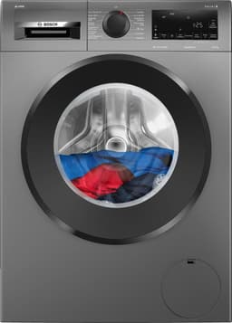Bosch Serie 6 - WGG244FNNL - Wasmachine met stoom - 9 kg - 1400 rpm - Automatisch doseren - 1400 rpm - Zeer stil - Iron Assist: vermindert kreukels tot 50% - Cast Iron Grey — thumbnail 2