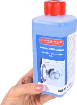Set van 2 Wasmachinereiniger Strong - Multireiniger voor Anti-Kalk en Onderhoud - 500ml - Blauw - Geschikt voor Alle Wasmachines — thumbnail 4