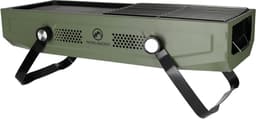 Norlander Outdoor BBQ met grill - 56 x 20 x 20 cm - Groen — thumbnail 1