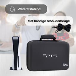 Tobey's PS5 Tas - Zwart - Luxe Uitvoering - PS5 Koffer - Stevige Case - PS5 Accessoires — thumbnail 4