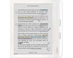 Kobo Libra Colour - E-reader - 7 inch kleurenscherm - 32GB - Luisterboeken - Wit
