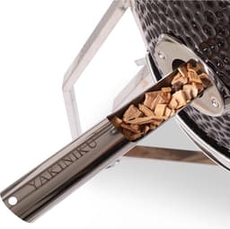 YAKINIKU Kamado - MEDIUM BASIC - 16 inch - Inclusief Onderstel & Zijtafels - 41 cm Grilloppervlak - 4-5 Personen — thumbnail 5