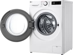 LG - Wasautomaat 11kg A-10% 1400trn CottonTurbo Steam White door — thumbnail 5