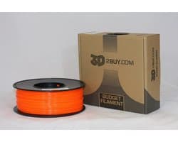 3D2BUY - 3D printmaterialen - PLA Filament 1.75mm - oranje