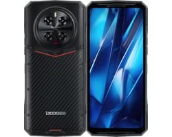 Doogee DK10 NL – Robuuste Smartphone met Morpho quad camera 50MP - 6.67inch 120Hz 2K AMOLED – 32GB RAM – Zwart