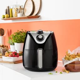 Airfryer XXL Inhoud 4,5 Liter – Geschikt voor het hele gezin - 1500 Watt - Zwart — thumbnail 4