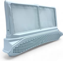 Fixem® - Geschikt voor Bosch droger filter pluizenzeef was droger - 00656033 - Wit - 1 Stuks — thumbnail 3