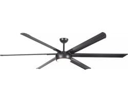 Freelight - Plafondventilator Ventisei Ø 213 cm XXL zwart — afbeelding 1