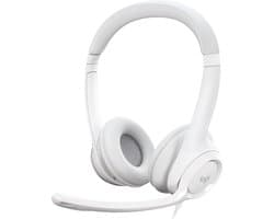 Logitech H390 - Computer Headset - USB A - Ruisonderdrukkend - Off White