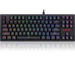Redragon Knight Draadloze QWERTY Gaming Toetsenbord - 2.4 Ghz USB connector - USB-C kabel  - Tenkeyless Mechanisch