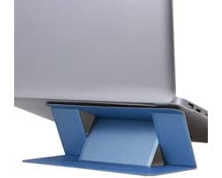 Laptops tandaard Verstelbare laptop computer stand Multi-hoekstandaard Tablet standaard Draagbare opvouwbare laptop verhoger Notebook houder standaard compatibel voor 9,7 tot 15,6-inch laptops - Blauw