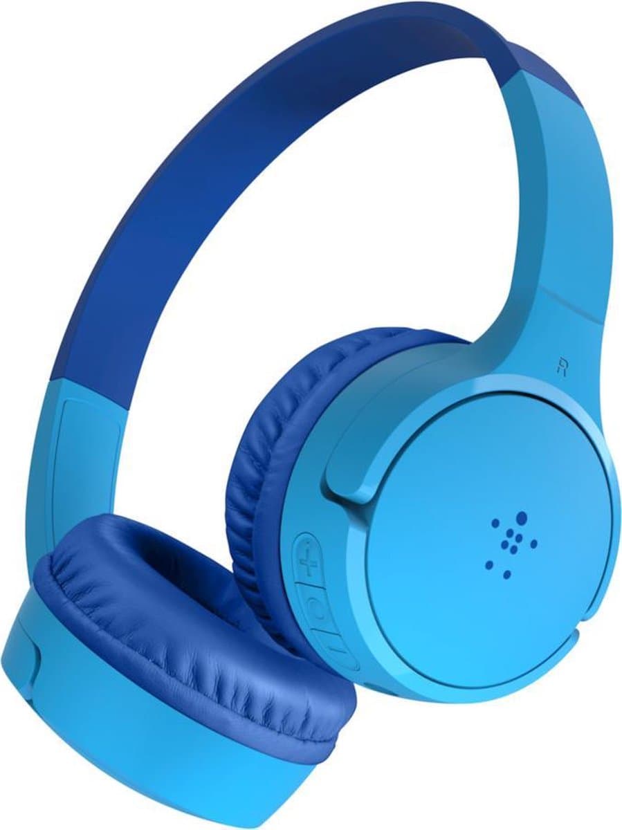 Belkin SOUNDFORM Draadloze On-Ear Koptelefoon voor Kinderen - Inclusief gehoorbescherming - Blauw — afbeelding 1