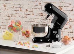 Klarstein Küchenmaschine, Knetmaschine mit 5L Schüssel, 2000W Profi Küchenmaschine mit Knethaken und Schneebesen, Universal Küchenmaschine mit 6 Stufen, Teigmaschine zum Rühren, Kneten und Aufschlagen — thumbnail 5