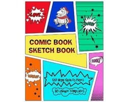 Comic Book Sketch Book