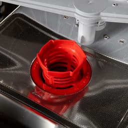 Sharp QWNA1DF45EWEU - vrijstaande vaatwasser - energie label E - 15 couverts - besteklade + topsproeier - wit — thumbnail 9