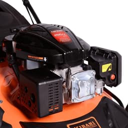 Kibani Benzine Grasmaaier - 196 cc / 4.7 pk 4-takt Motor – Extra Cross Blade & 4T Olie Bonus – Maaibreedte 53 cm – 8 Instelbare Maaihoogtes – Incl. 62L Opvangbak – Mulchfunctie — thumbnail 5