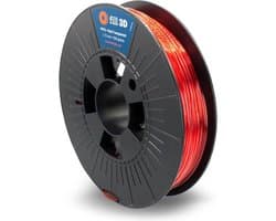 Fill 3D PETG Red Transparent 0,5 kg