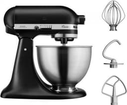 KitchenAid 5K45SSEBM Classic - Keukenmachine - Mat Zwart — thumbnail 2