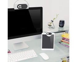 3x Webcam Cover |Zowel voor Laptop als voor Smartphones |Camera Privacy Bescherming | 1 Pack Zwart