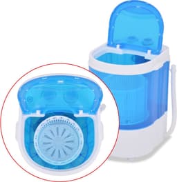 vidaXL Mini wasmachine met enkele trommel 2,6 kg — thumbnail 5
