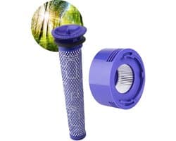 Duo Set HEPA - Pre- & Post Filter - Geschikt voor Dyson V7 en V8 96747801 Accessoires.