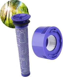 Duo Set HEPA - Pre- & Post Filter - Geschikt voor Dyson V7 en V8 96747801 Accessoires. — thumbnail 1