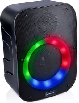 Dunlop Bluetooth Speaker - 1200 mAh - Koppelbaar - Met Licht - Zwart — thumbnail 1